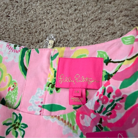 Lilly Pulitzer Mila stretch shift dress via amore spritzer 14 NWT - Picture 3 of 7